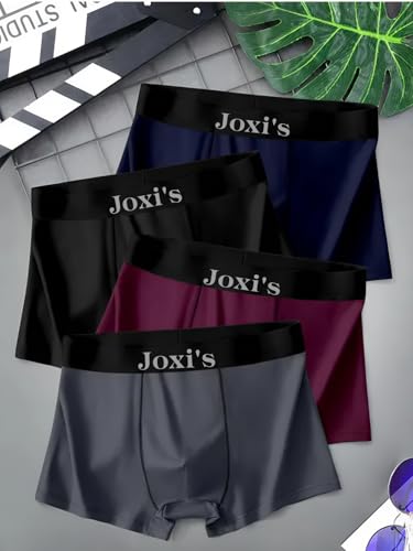 Image of Joxi's Men's Cotton Blend Trunks Pack of 4 | Soft Stretch Comfortable for Men