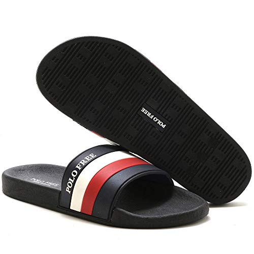Chinelo Masculino Slide FJ Azul Marinho 42