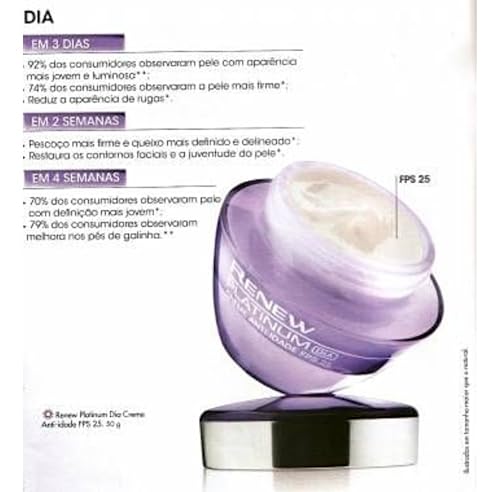Avon - Renew Platinum Dia Creme Anti-Idade FPS 25