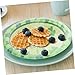 STOBOK 20pcs Shamrock Paper Plates for Patrick's Day Party Disposable Tableware Lightweight Multi-use Dishes for Family Gatherings Spring Celebrations