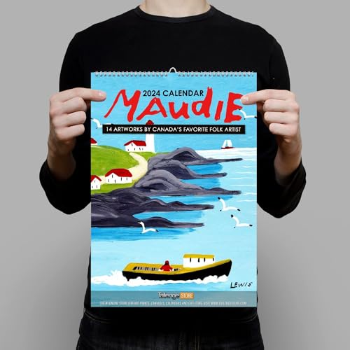Image of Tallenge - Maud Lewis - Canadian Folk Artworks - 2023 Wall Calendar - 12 x 17 Inches (Paper, Wall Calendar)