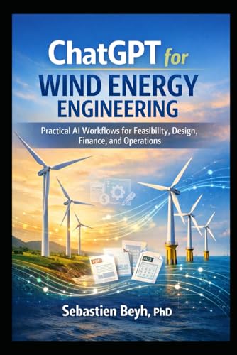 The Ultimate ChatGPT Prompts Power Pack: For Wind Energy Professionals: From Site Assessment to O&M - 200 Expertly Constructed Prompts (ChatGPT Prompts for Engineering & Energy Professionals)