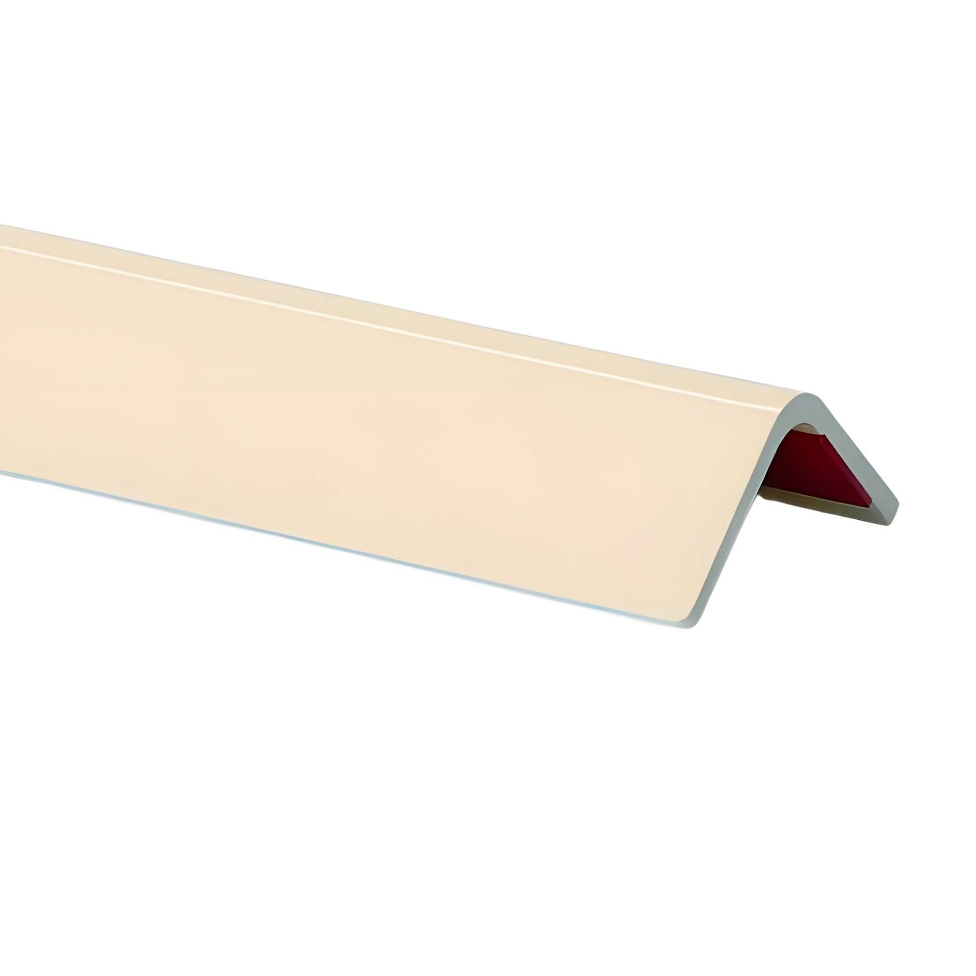 3 Piezas De Protector De Esquinas, Protección De Bordes De Pared, Cojín Protector Adhesivo Para Oficina Y Casa, 39,4/47,2/59,1 Pulgadas, Protección De Esquinas De Mobiliario, Antigolpes(Beige,