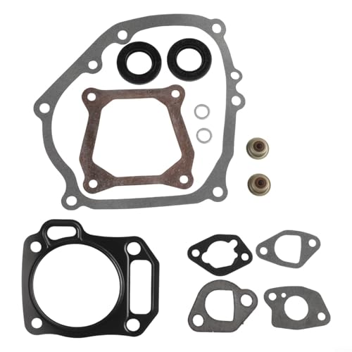 Gasket Set for GX160 200 6.5HP 7.5HP Engine, Complete 13pcs Kit for 212CC 224CC Lawn Mower Parts(168F)