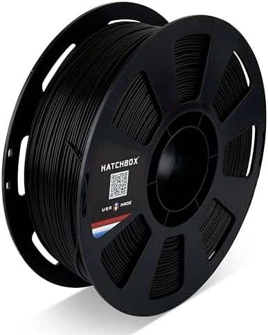 HATCHBOX PLA Black 1.00kg