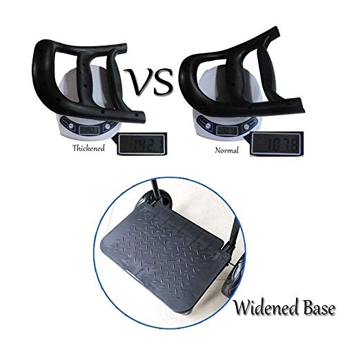 Faltbarer Einkaufstrolley für Treppenklettern, Einkaufstrolley mit 6 Rädern, Einkaufswagen, für wasserdicht/abnehmbare… – Bild 6