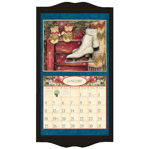 Lang, Classic Wall Calendar Frame - Black Diamond