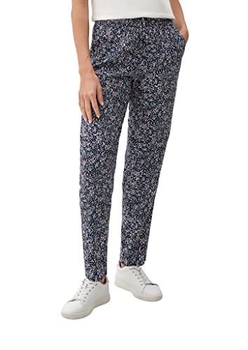 s.Oliver Damen 10.2.11.18.180.2132619 Hose, 59B6 blau|mehrfarbig, 36