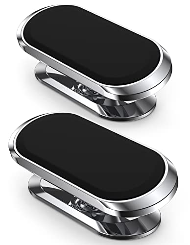 Image of [2 Pack] Magnetic Phone Holder for Car[Upgrade Magnet] Phone Mount for Car,Car Phone Holder Mount 360 Adjustable, Dashboard Car Mount Fits Samsung iPhone etc All Smartphones
