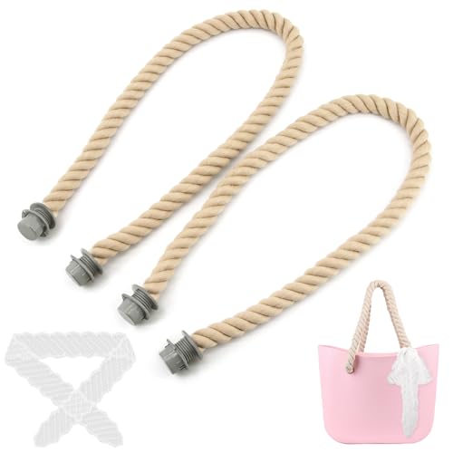 ✅【Materiale di alta qualità】La principale materia prima della manico borsa intrecciato tracolla è il cotone, che è comodo al tatto. La spago manico borsa intrecciato utilizza un processo speciale per creare un effetto intreccio, con un diametro fino a 1,6 cm, buona tenacità, non è facile da deformare e rompere