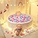 STARBOLO Star Ball Pit Balls for Toddlers -200pcs Phthalate Free BPA Free Crush Proof Play Balls for Play Tent Pool Playhouse Playpen Party Decoration.