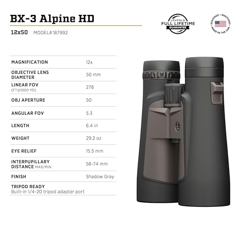 Binoculares Leupold BX-3 Alpine HD 10x42mm miniatura 6