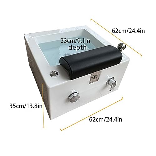 Bañera de pies acrílica con masaje y control de temperatura miniatura 2