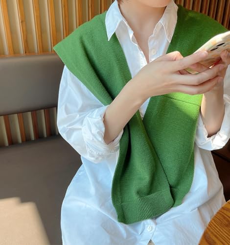 Sweater Shawl Wraps Women Solid Pashmina Shawls and Wraps Knitted Sweater Shawl Scarf Cardigan Cape Cashmere Shoulder Top3