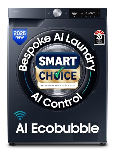 Samsung Smart Choice 9 kg, 5 Star, AI Control, AI Ecobubble,...