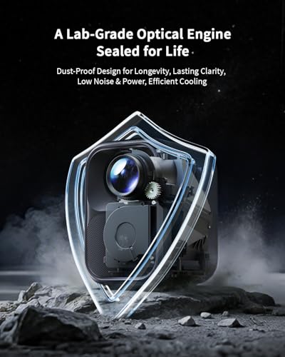Image of WEMAX Google TV Smart Projector with Licensed Netflix, FHD 1080P, 4K Supported Projector with WIFI and Bluetooth, Portable Outdoor Movie Projector, Dolby Audio, Bedroom Home Theater, Dual Speakers