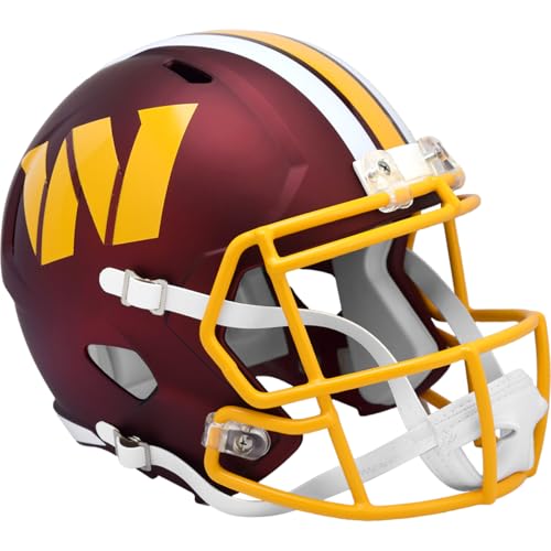 Washington Commanders Alternate 2025 On-Field Riddell Speed Replica Full Size Football Helmet - NFL Replica Helmets