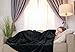 Utopia Bedding Fleece Blanket Throw XL Size Black (50x70 Inches) Ultra Soft Warm Lightweight Anti-Static Cozy Winter Blanket for Bed, Couch, Sofa and Chair, All-Season Home Decor Gift for Men & Women
