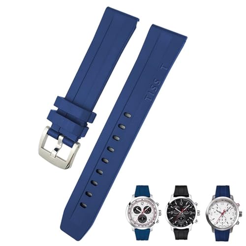 Bracelet montre en caoutchouc étanche pour Tissot T114417
