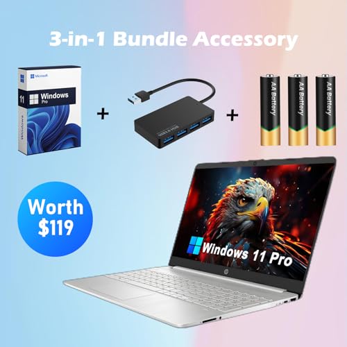 Image of Samsung Galaxy Book4 AI Business Laptop[windows 11 Pro], 15.6 inch FHD, Intel 10-Core 7-150U, 16GB RAM 512GB SSD, Lifetime Microsoft Office, Backlit KB, Fingerprint, RJ-45, 15Hrs Battery Life, Hub+Battery