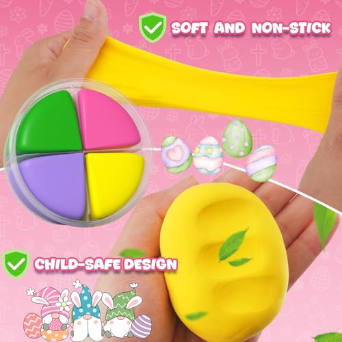 Loufor Air Dry Clay Kits Easter - Modeling Clay for Kids, Ultra Light & Soft, Safe & Non-Toxic, 12 Boxes Model Magic Clay with Sculpting Tools und Tutorials, DIY Creative Arts und Crafts Toys Gifts - Image 7
