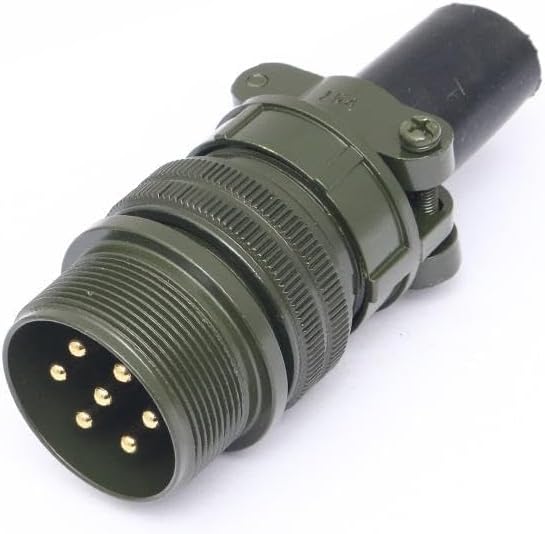 MS5015 MS3101A-24-10P 7Pin 7P U.S. Military Standard Aviation Plug Connector