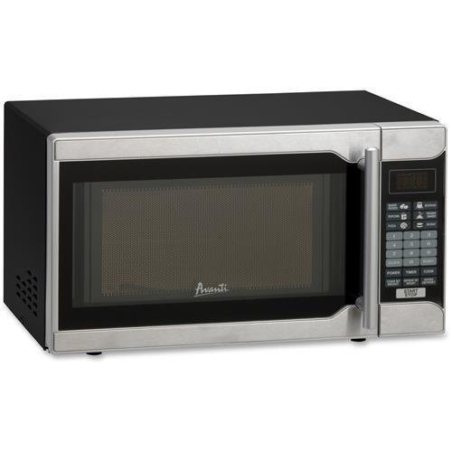 MO7103SST Avanti MO7103SST - 0 7 CF Touch Microwave - Black Cabinet with Stainless Steel Front - Single