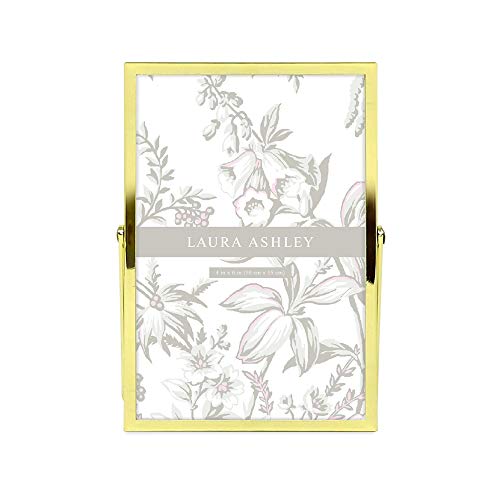 Laura Ashley Metall-Bilderrahmen (vertikal) mit ausziehbarer Staffelei, 10,2 x 15,2 cm, goldfarben – Ansicht 3