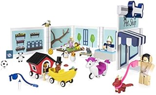 Roblox ROG0178 Celebrity Collection-Adopt Me: Pet Store Deluxe Playset [Includes Exclusive Virtual Item]