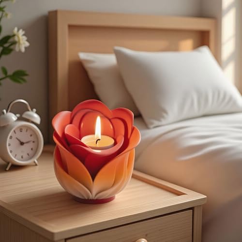 Moule silicone fleur béton accessoire décoration intérieur - 6