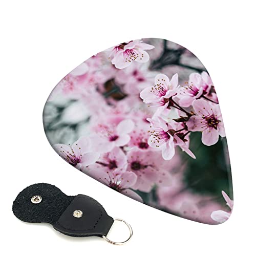 Pink Cherry Blossoms Lot de 6 médiators pour guitare acoustique, guitare électrique, basse, ukulélé – fins, moyens et… - Les Beatles, Paul McCartney, John Lennon, RIngo Starr, George Harrison Pink Cherry Blossoms Lot de 6 médiators pour guitare acoustique, guitare électrique, basse, ukulélé – fins, moyens et…