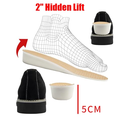 Men's Genuine Leather Slip-On Casual Penny Loafers Invisible Height Increasing Shoes Oxford Leather Dress Shoes2