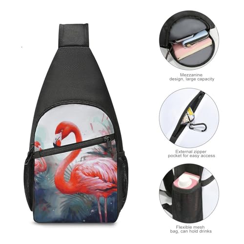 Bolso bandolera casual para trekking y viaje miniatura 5
