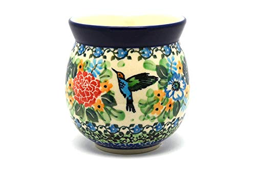 Taza Polish Pottery 11 oz Bubble Unikat miniatura 1