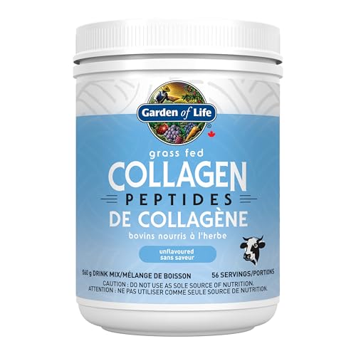 Grass Fed Collagen Peptides | 10g Collagen Per Serving | Paleo Certified, Non-GMO Verified, Gluten Free Certified, & Keto Certified | Unflavoured & Unscented