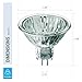 (Pack Of 10) 20MR11/FL - FTD-20 Watt - Flood- 12V - MR11 - GU4 2-Pin Base - Light Bulb With Lens - 20W MR11