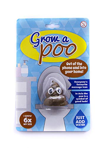 Boxer Gifts Grow a Poo Toy - Grow in Water - Gag Gifts for Kids - Christmas Funny Stocking Stuffers Boys - Prank Poop Toys - Fun Pass The Parcel & Bingo Items