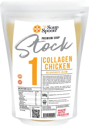 The Soup Spoon Chicken Collagen Premium Soup Stock - Chilled