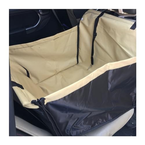 犬用トイレトレー 犬のトイレ 犬のカーシートカバークッションブランケット折りたたみハンモックバスケット犬の安全旅行カーシートバッグ(4)