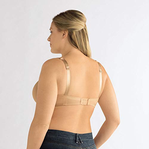 Amoena Women's Lara Seamless Molded-Cup Wire-Free Bra, Nude, 40A #TOP3
