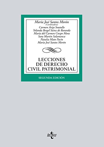 Lecciones de Derecho Civil Patrimonial (Derecho - Biblioteca Universitaria de Editorial Tecnos)