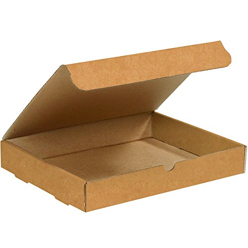 Boxes Fast Bfm13102K Corrugated Cardboard Literature Mailers, 13 X 10 X 2 Inches, Tuck Top One-Piece, Die-Cut Shipping Boxes, Large Brown Kraft Mailing Boxes (Pack Of 50) #TOP13