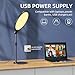 Anautin 10.5in LED Desk Ring Light, Video Conference Lighting for Zoom Meeting/Video Calls, Live Stream, Home Office, Computer Lighting for Webcam, Online Classes, Professional Streaming