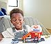 Hot Wheels Toy Car Track Set, Gumball Machine Playset with 1:64 Scale Die-Cast Donut-Shaped Vehicle & Speed Snap Track, Downtown City Candy Shop