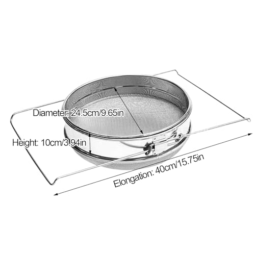 Filtre à miel outil d'extraction apicole double pour grand volume