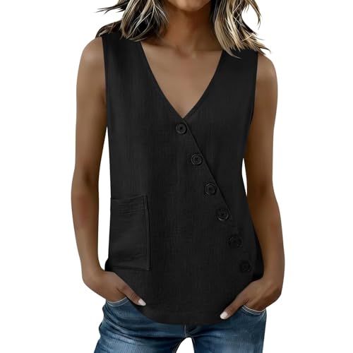 Camisole casual sexy lâche pour camoufler les rondeurs en restant fraîche