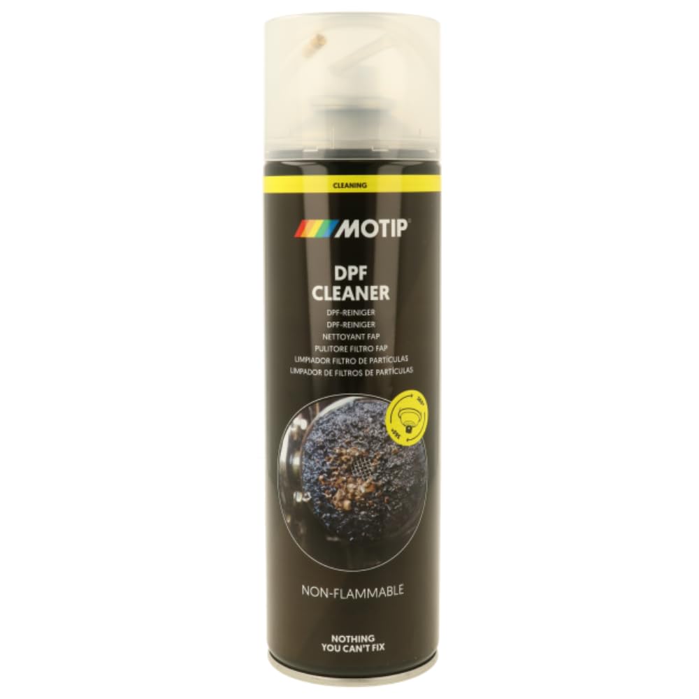 MOTIP Pulitore Filtro FAP, Rimuove Depositi di Carbone e Cenere, Senza Solventi, Non Infiammabile, Non Corrosivo, per Filtro Antiparticolato Diesel (1)