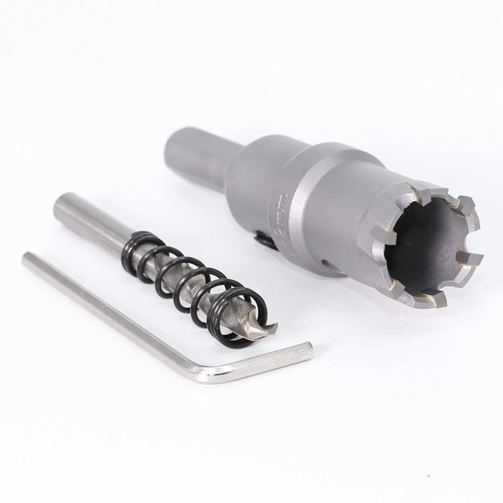 1 pieza 5A, broca con punta de carburo, sierra de orificio, juego de brocas de 12-150 mm, sierra de orificio para perforación de aleación de metal de acero inoxidable, 135 mm