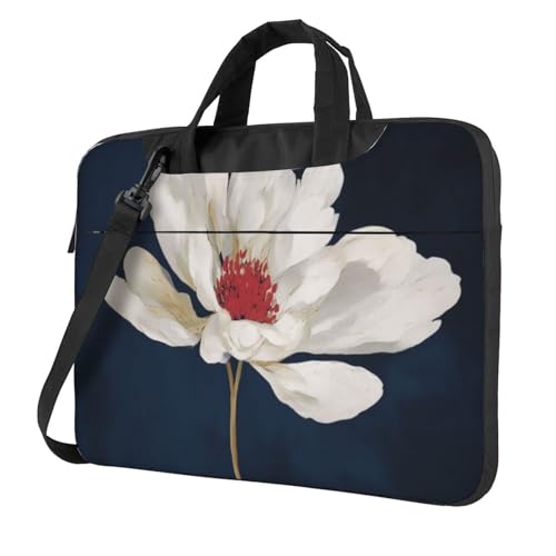Housse ordinateur 15,6 pouces fleurie grand sac rembourré pour préserver votre pc