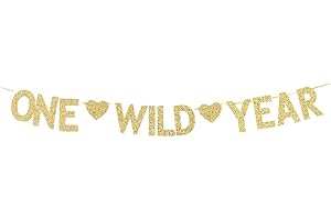 One Wild Year Banner: Capture Milestones with Style